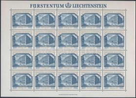 Europa CEPT monuments mini sheet set Europa CEPT műemlékek kisívsor