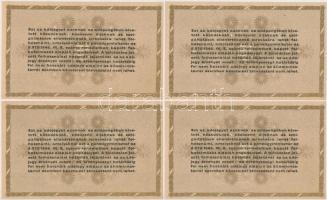 1946. 10.000AP sorozat és sorszám nélkül, vízjellel (4x) T:I