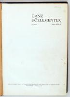 1933 Ganz közlemények c. időszakos lap 3 évben kiadott számai. Összesen 8 db szám 12-19. számig, ben...