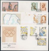 5 issues on 5 FDC 5 db klf kiadás 5 db FDC-n