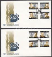 Movie stars set 2 FDC Filmszínészek sor 2 db FDC-n