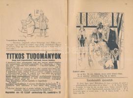 1914 Bp., A Kis Élclap hirdetési melléklete, XIII. évfolyam 5. szám