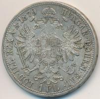 Ausztria 1879. 1Fl Ag "Ferenc József" T:2 patina 
Austria 1879. 1 Florin Ag "Franz J...