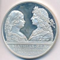 1990. 500Ft Ag "Mátyás király / Beatrix" dísztokban T:PP karc, ujjlenyomat
Adamo EM113