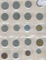 20db-os vegyes külföldi fémpénz tétel, közte Dél-Afrika, Japán, Thaiföld T:vegyes
20pcs of various ...