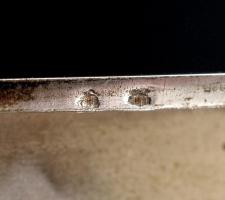 Gazdagon díszített ezüst cigarettatárca, jelzett, Ag., 58gr, 8x5cm/ Decorated silver cigarette case,...