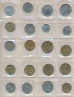 20db-os vegyes külföldi fémpénz tétel, Kuba, Szlovénia T:vegyes
20pcs of various metal coins, inclu...