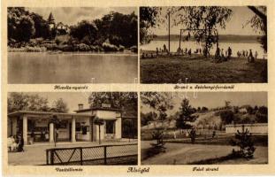 Alsógöd, Huzella nyaraló, vasútállomás, Széchenyi forrás