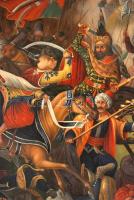 Jelzés nélkül: A kenyérmezei csata (1479), J. Osolsobie (?-?) és Eduard Gurk (1801-1841) litográfiáj...