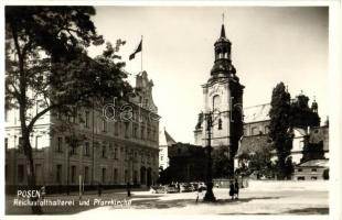 Poznan, Posen Reichsstatthalterei und Pfarrkirche / Office building and church