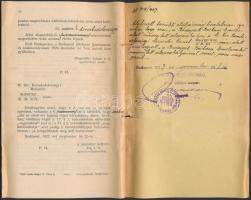 1927 A Budapesti Bérkocsi- Ipartársulat Alapszabályai. Módosított szöveg. VII. ker. elöljáróság bély...