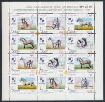 1998 Nemzetközi bélyegkiállítás kisív Mi 3443-3448