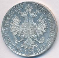 Ausztria 1859A 1Fl Ag "Ferenc József" T:2 Austria 1859A 1 Florin Ag "Franz Joseph" C:XF