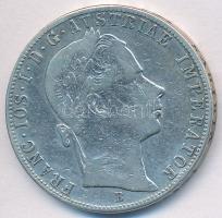 1859B 1Fl Ag "Ferenc József" T:2-
1859B 1 Florin Ag "Franz Joseph" C:VF