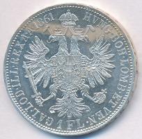 Ausztria 1861A 1Fl Ag "Ferenc József" T:2 Austria 1861A 1 Florin Ag "Franz Joseph" C:XF