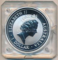 Ausztrália 1997. 1$ Ag "Kookaburra" (1oz/0.999) T:1  Australia 1997. 1 Dollar Ag "Kookaburra" (1oz/0.999) C:UNC