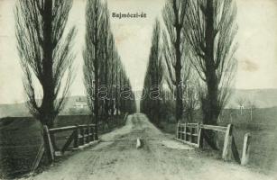 Bajmóci út, kiadja Gubits B. / street