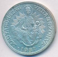 1937. 2P Ag "Madonna" T:2-