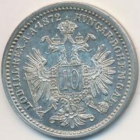 Ausztria 1872. 10kr Ag "Ferenc József" T:2 Austria 1872. 10 Kreuzer Ag "Franz Joseph" C:XF