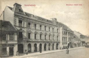 Szombathely, Berzsenyi Dániel utca, Blach Adolf üzlete, Granitz Vilmos kiadása (EK)