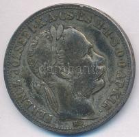 1888KB 1Ft Ag "Ferenc József / Barokk címer" T:2- patina
Adamo M15