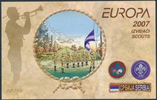 2007 Europa CEPT, Cserkész bélyegfüzet MH 1 (Mi 196 Do/Du -197 Do/Du)