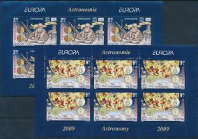 Europa CEPT, Asztronómia kisív sor, Europa CEPT, Astronomy mini sheet set