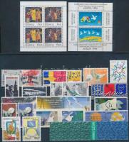 Europa CEPT 1995 14 issues + 1 stamp-booklet sheet + 1 block, Europa CEPT 1995 14 klf kiadás + 1 bélyegfüzetlap és 1 blokk 2 stecklapon