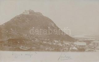 1901 Déva, Vár / castle hill, photo