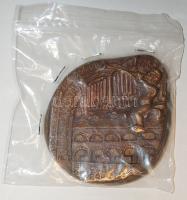 1980. "Goldmark Károly MÉE-Keszthely" nagyalakú Br plakett T:2