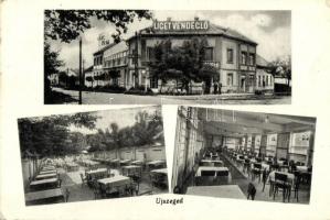 11 MODERN magyar városképes lapok, több fekete fehér képeslap, s több balatoni városképes lap, vegye...