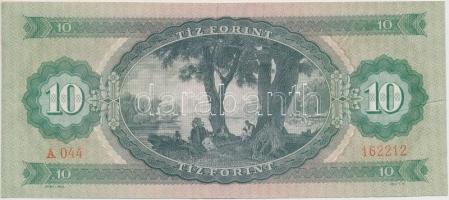 1969. 10Ft papírránccal T:III szép papír