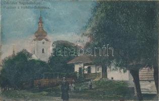 Nagybobróc, Bobrovec; Utcakép, kiadja Feitzinger Ede / street view (r)