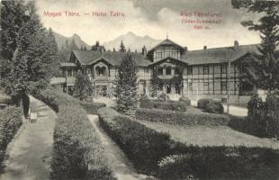 Alsótátrafüred, Hotel
