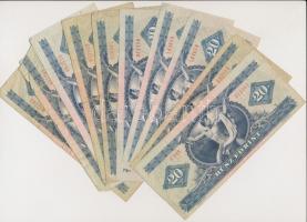 1969-1980. 20Ft (30x) T:vegyes