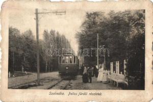 Palicsfürdő, villamos vasútállomás / tram station