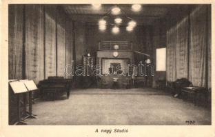 Budapest VII. Magyar Rádió, nagy stúdió belső