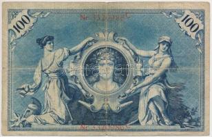 Német Birodalom 1903. 100M T:III,III-
German Empire 1903. 100 Mark C:F,VG