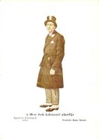 Kolozsvár, a 90-es évek gigerlije, Studentika / hip student from the 1890's s: Haáz Rezső