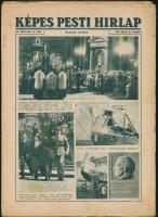 cca 1932-1938 a Képes Pesti Hírlap 10 db lapszáma, benne számos érdekes képpel, írással