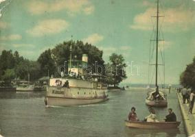 20 db MODERN magyar hajó motívumlap; / 20 modern Hungarian ship motive postcards;