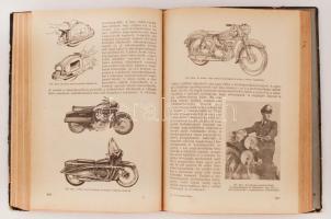Ternai Zoltán: A motorkerékpár. Bp., 1958, Műszaki Könyvkiadó. Illusztrált kiadói félvászon kötésben