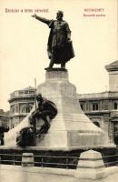 Kecskemét, Kossuth-szobor, G. Fekete Mihály kiadása