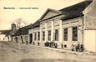 Szentendre, Leánynevelő Intézet, Divald és Monostory