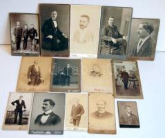 cca. 1860-1900. Érdekes fotó tétel 105db keményhátú fotó rengeteg fényképésztől
