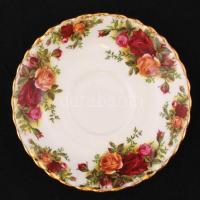 Royal Albert porcelán teás csésze és tányéralátét, hibátlan, jelzett