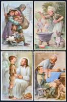 1.000 darabos képeslapgyűjtemény: magyar - és kapcsolódó külföldi - katonai, háborús lapok, hadvezér...