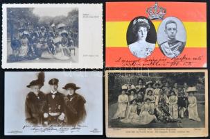 1.000 darabos képeslapgyűjtemény: magyar - és kapcsolódó külföldi - katonai, háborús lapok, hadvezér...