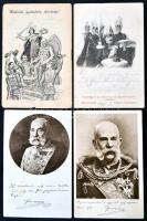 1.000 darabos képeslapgyűjtemény: magyar - és kapcsolódó külföldi - katonai, háborús lapok, hadvezér...