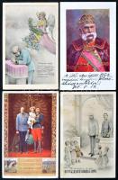 1.000 darabos képeslapgyűjtemény: magyar - és kapcsolódó külföldi - katonai, háborús lapok, hadvezér...